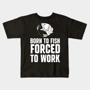 Fishing for a bad day is better than a good day at work Kids T-Shirt
